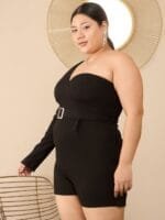 OnlyTrend Curve Women Solid Playsuit