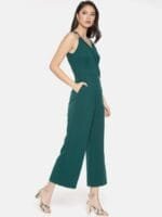 OnlyTrend Teal Green Wrap Detail Jumpsuit