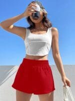 OnlyTrend Women Loose Fit High-Rise Regular Shorts