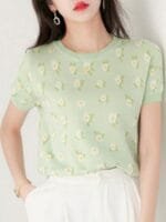 OnlyTrend x Revolte Floral Printed Round Neck Top