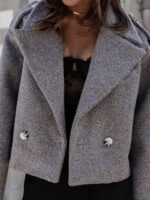 OnlyTrend x Revolte Women Single-Breasted Overcoats
