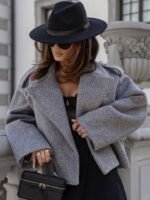 OnlyTrend x Revolte Women Single-Breasted Overcoats