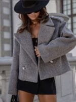 StyleCast x Revolte Women Single-Breasted Overcoats