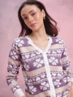 OnlyTrend Conversational Design Cardigan