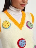 OnlyTrend Women Cable Knit Woollen Pullover