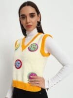 OnlyTrend Women Cable Knit Woollen Pullover