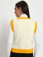 OnlyTrend Women Cable Knit Woollen Pullover