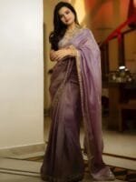 Anouk Embellished Tissue Saree
