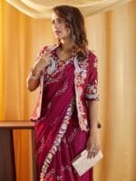 kasee Embellished Sequinned Pure Silk Saree