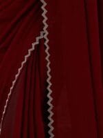 OnlyTrend Beads and Stones Pure Chiffon Saree