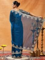 OnlyTrend Embellished Embroidered Saree