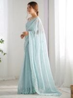 OnlyTrend Embellished Sequinned Saree