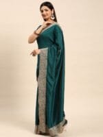 OnlyTrend Embellished Zari Saree