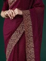 OnlyTrend Embroidered Sarees